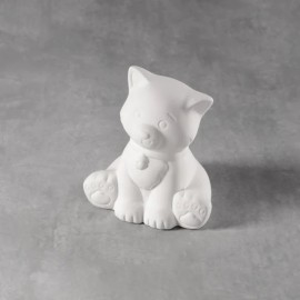 Ceramic Bisque Little Cat